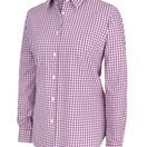 Hoggs of Fife Ladies Becky II Cotton Shirt (Violet/Cerise) additional 1