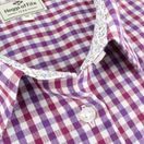 Hoggs of Fife Ladies Becky II Cotton Shirt (Violet/Cerise) additional 2