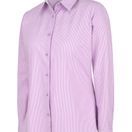 Hoggs of Fife Ladies Bonnie II Cotton Shirt (Lavender Stripe) additional 1