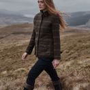 Hoggs of Fife Ladies Musselburgh Tweed Field Coat (Bracken Tweed) additional 4