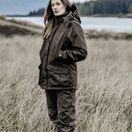Hoggs of Fife Ladies Rannoch Waterproof Hunting Jacket (Field Green) additional 3