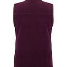 Hoggs of Fife Ladies Stenton Fleece Gilet  (Merlot) additional 2