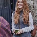 Hoggs of Fife Ladies Stenton Fleece Gilet  (Navy) additional 3