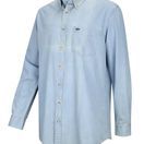 Hoggs of Fife Men's Archerfield Denim Shirt (Light Blue) additional 1