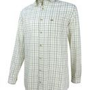 Hoggs of Fife Men's Balmoral Luxury Tattersall Shirt (Green/Brown) additional 1