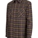 Hoggs of Fife Men's Countrysport Luxury Hunting Shirt (Olive/Wine) additional 1