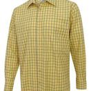Hoggs of Fife Men's Governor Premier Tattersall Shirt (Gold Check) additional 1