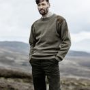 Hoggs of Fife Men's Melrose Hunting Pullover (Soft Marled Green) additional 3