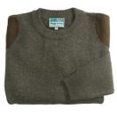Hoggs of Fife Men's Melrose Hunting Pullover (Soft Marled Green) additional 4