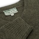 Hoggs of Fife Men's Melrose V-Neck Hunting Pullover (Loden) additional 3