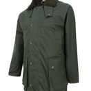 Hoggs of Fife Men's Padded Wax Jacket (Olive) additional 1