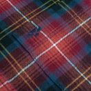 Hoggs of Fife Men's Pitmedden Long Sleeve Flannel Check Shirt (Rust Check) additional 2