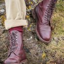 Hoggs of Fife Men's Rannoch Veldtschoen Lace Boots (Dark Brown) additional 2