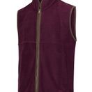Hoggs of Fife Men's Stenton Technical Fleece Gilet (Merlot) additional 1