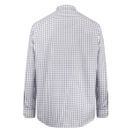Hoggs of Fife Men's Turnberry Twill Cotton Shirt (White/Navy Check) additional 2