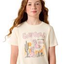 Ariat Girls Cowgirl Vibes Short Sleeve T Shirt (French Vanilla) additional 4