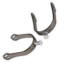 Korsteel Ladies Aluminium Interchangeable Spurs (Black) additional 1