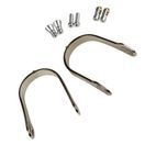 Korsteel Ladies Aluminium Interchangeable Spurs (Silver) additional 2