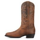 Ariat Men's Heritage R Toe Western Boot (Distressed Brown) additional 3