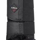 LeMieux Fleece Lined Brushing Boots ( Black) additional 4