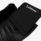 LeMieux Fleece Rubber Bell Boot (Black) additional 3