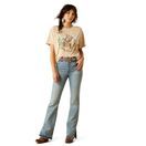 *OUTLET* Ariat Women's Ride On T-Shirt (Oyster Grey Mineral Wash) additional 3