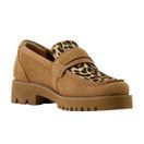 *OUTLET* Ariat Women's Stratford Loafer (Tan Suede/Lepoard) additional 2