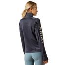 *OUTLET* Ariat Women's Tek Team 1/2 Zip Sweatshirt (Ombre Blue Heather) additional 2
