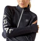 *OUTLET* Ariat Women's Tek Team 1/2 Zip Sweatshirt (Ombre Blue Heather) additional 4