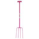 Red Gorilla Tubular Manure Fork 4 Prong T-Grip additional 2