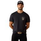 Ariat Mens American Bison Short Sleeve T Shirt (Charcoal Heather) additional 1