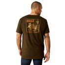 Ariat Mens Ariat Armadillo on a Half Shell T-Shirt (Dark Olive) additional 1