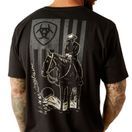 Ariat Mens Ariat Big Sky Freedom T-Shirt (Black) additional 3