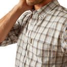 Ariat Mens Napa Shirt (Chambray Blue Plaid) additional 4