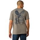 Ariat Mens Paintriot Short Sleeve T Shirt (Smoked Pearl) additional 2