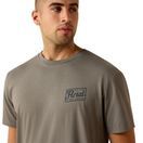 Ariat Mens Paintriot Short Sleeve T Shirt (Smoked Pearl) additional 4