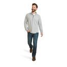 Ariat Mens Portola 1/2 Zip Sweatshirt (Heather Grey) additional 4