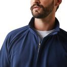 Ariat Mens Portola 1/2 Zip Sweatshirt (Navy) additional 2