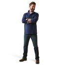 Ariat Mens Portola 1/2 Zip Sweatshirt (Navy) additional 4