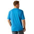 Ariat Mens Rebar Cotton Strong Standard T-Shirt (French Blue) additional 3