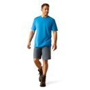 Ariat Mens Rebar Cotton Strong Standard T-Shirt (French Blue) additional 4