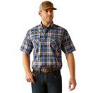 Ariat Mens Rebar Made Tough DuraStretch  Work Shirt (Strong Blue) additional 1