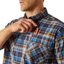Ariat Mens Rebar Made Tough DuraStretch  Work Shirt (Strong Blue) additional 2