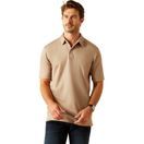 Ariat Mens Shaldon Polo (Silken Brown Heather) additional 1