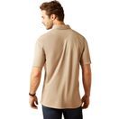 Ariat Mens Shaldon Polo (Silken Brown Heather) additional 4