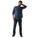 Ariat Mens Sonoma Shirt (Navy Tattersal) additional 4