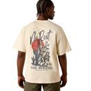 Ariat Mens The Wicked Boxy T Shirt (Sandshell) additional 2