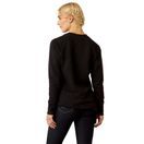 *OUTLET* Ariat Womens Benicia T Sweatshirt (Black) additional 4