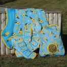 Weatherbeeta 1200D Wide Tab Travel Boots (Bee Print) additional 2