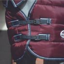 Weatherbeeta Comfitec 210D Channel Quilt Stable Rug Combo Neck 250g Medium (Maroon/Grey/White) additional 2